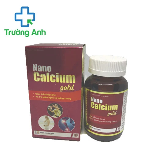 Nano Calcium Gold - Giúp bổ sung canxi, vitamin cho cơ thể