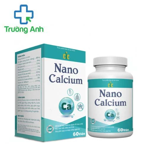 Nano Calcium - Hỗ trợ giúp giảm nguy cơ còi xương