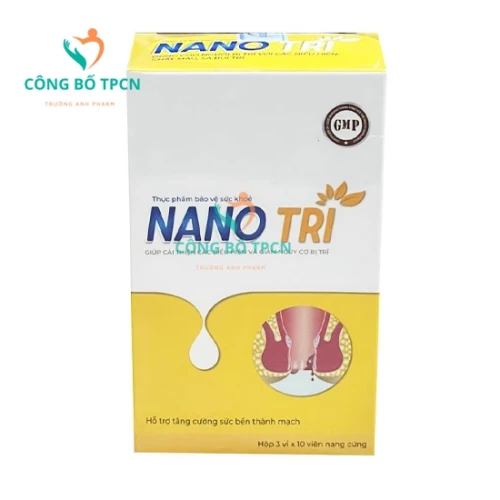 Nano Trĩ - Giúp làm giảm các biểu hiện và nguy cơ bị trĩ hiệu quả