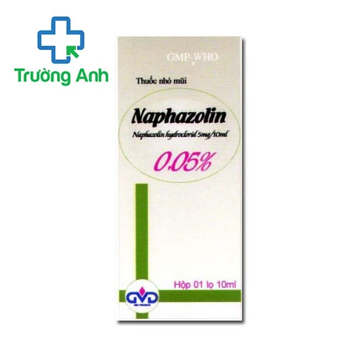 Naphazolin 0,05% 5ml MD Pharco - Dung dịch nhỏ mắt, mũi hiệu quả