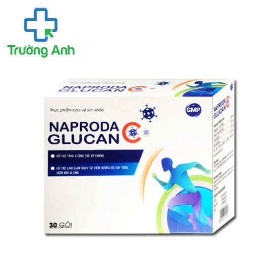 Naproda Glucan C - Hỗ trợ làm giảm nguy cơ viêm đường hô hấp
