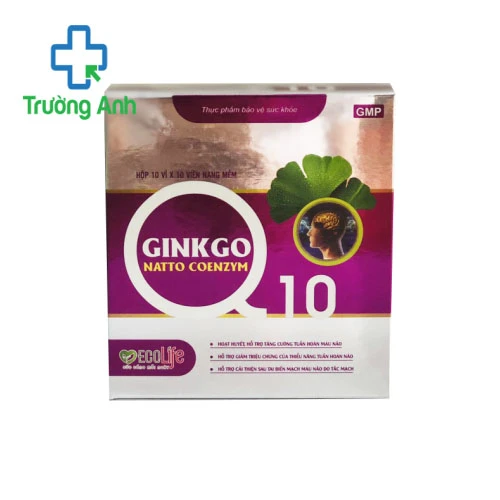 NASTTO COENZYM Q10 - Hỗ trợ tăng cường tuần hoàn máu não