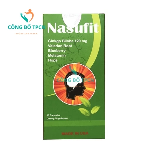 Nasufit - Tăng cường lưu thông máu, tăng cường tuần hoàn não