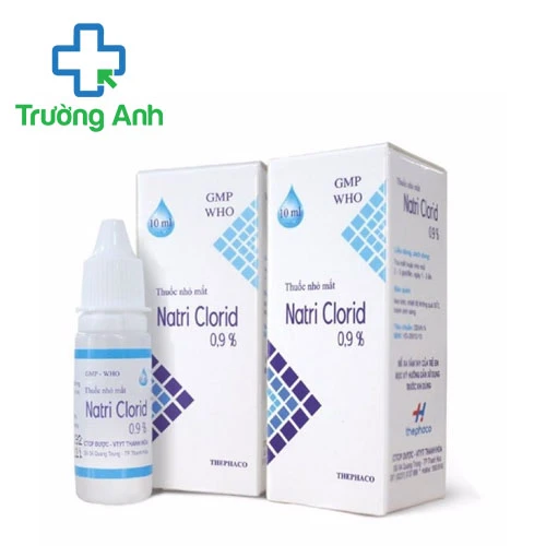 Thuốc nhỏ mắt Natri Clorid 0.9% Thephaco - Chống kích ứng mắt