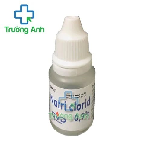 Natri clorid 0,9% 10ml MD Pharco - Giúp loại bỏ nghẹt mũi