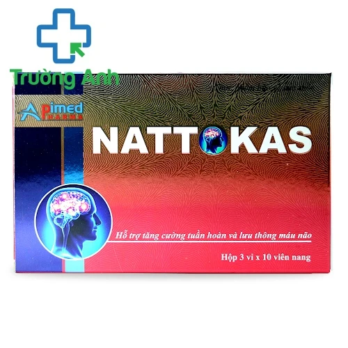 Nattokas - Giúp tăng cường lưu thông tuần hoàn máu của Apimed