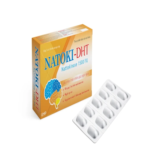Nattoki-DHT - Giảm nguy cơ tai biến mạch máu não do tắc mạch