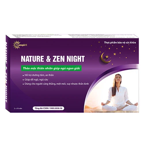 Nature & Zen Night - Giúp an thần, ngủ ngon và sâu giấc