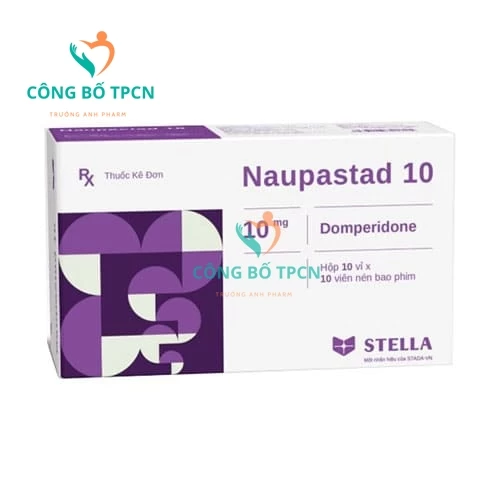 Naupastad 10 - Thuốc điều trị buồn nôn, nôn, chán ăn, khó tiêu