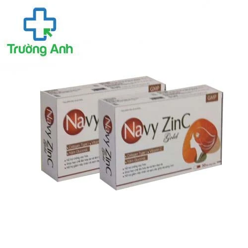 NaVy ZinC Gold - Giúp hạn chế sự lão hóa da và làm đẹp da