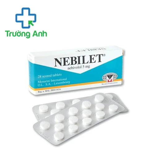 Nebilet 5mg - Thuốc điều trị tăng huyết áp và suy tim hiệu quả của Đức