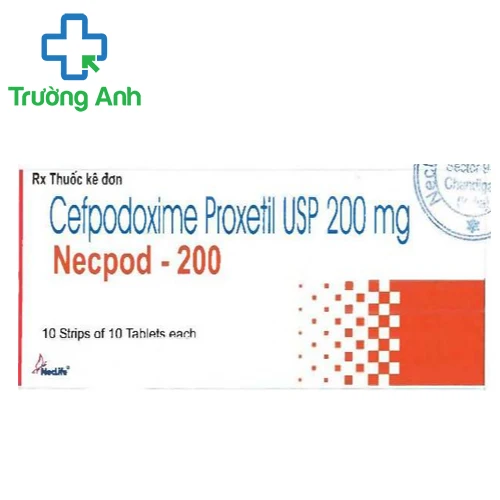 Necpod-200 - Thuốc điều trị các bệnh nhiễm khuẩn hiệu quả