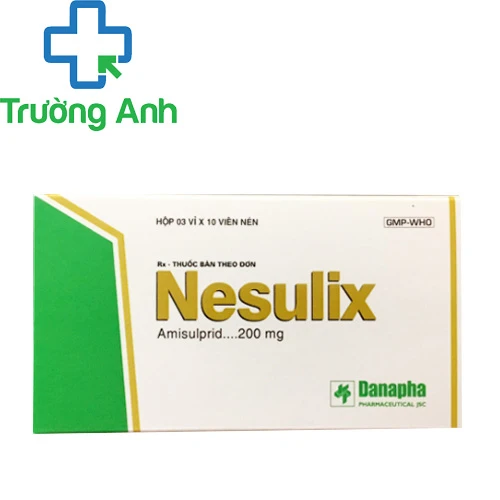 Nesulix Danapha - Thuốc điều trị rối loạn về tâm thần & hành vi