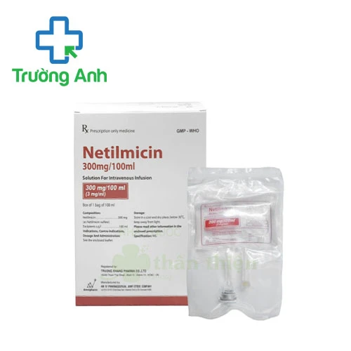 Netilmicin 300mg/100ml Amvipharm - Thuốc điều trị nhiễm khuẩn hiệu quả