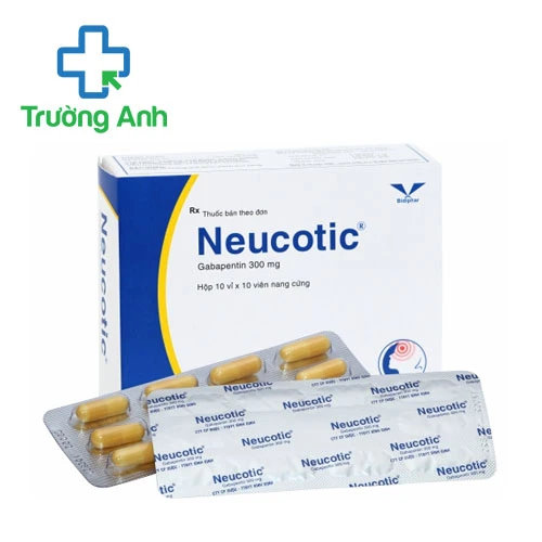 Neucotic 300mg Bidiphar - Thuốc điều trị động kinh cục bộ hiệu quả