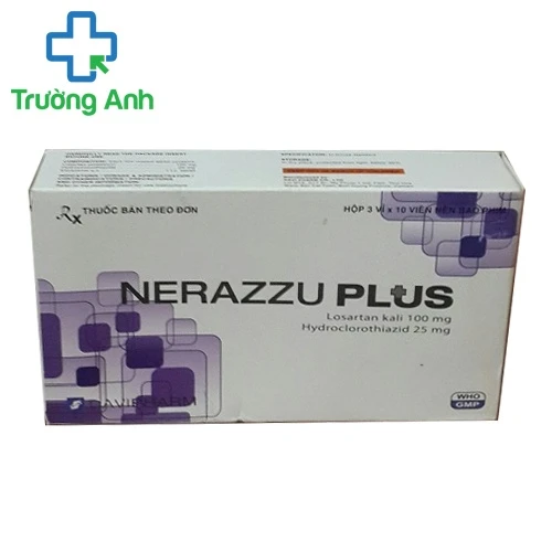 Nerazzu plus - Thuốc điều trị tăng huyết áp hiệu quả của Davipharm