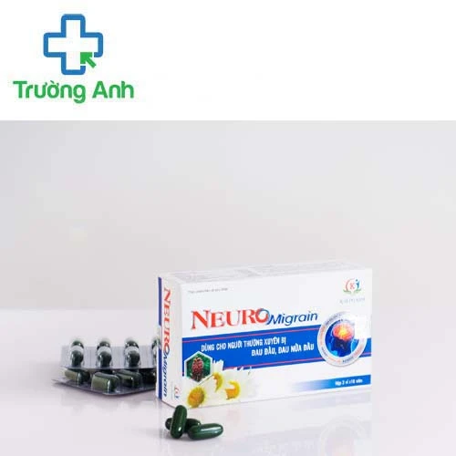 Neuromigran - Giúp giảm hội chứng đau đầu, đau nửa đầu