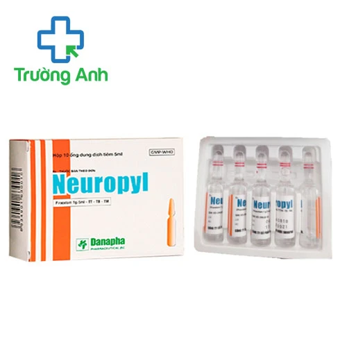 Neuropyl 1g/5ml Danapha - Thuốc điều trị thiếu máu não hiệu quả