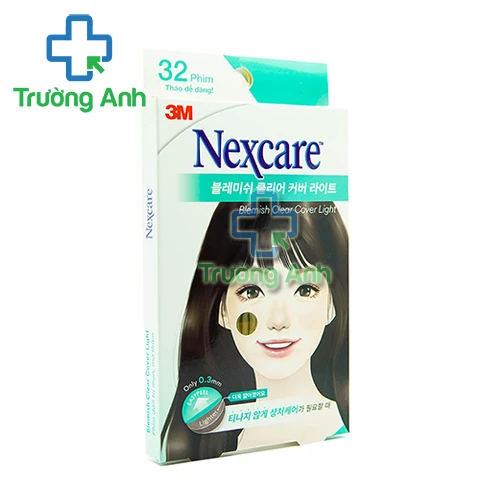 Nexcare Blemish Clear Cover Light - Phim dán mụn tháo dễ dàng