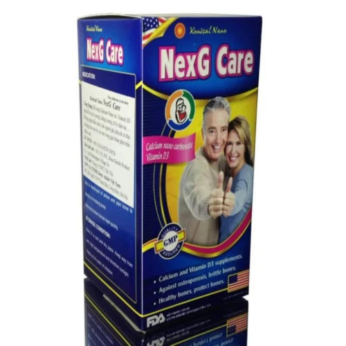 NexG Care - Bổ sung Canxi và Vitamin D giúp xương chắc khỏe.
