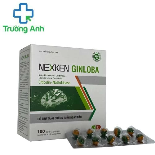 Nexken Ginloba - Giúp hỗ trợ tăng cường tuần hoàn não