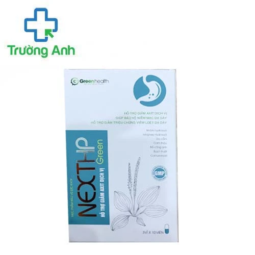 NextHP Green - Hỗ trợ giúp bảo vệ niêm mạc dạ dày