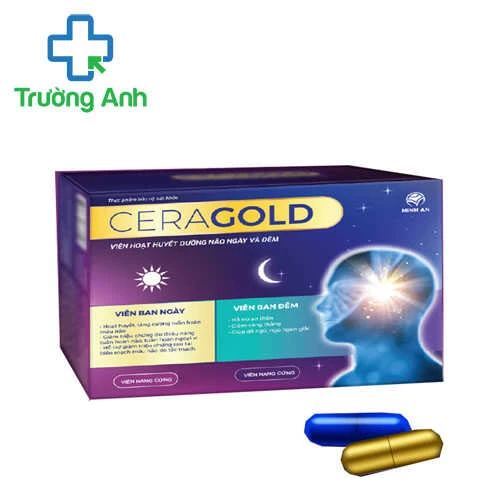  Ceragold - Hỗ trợ hoạt huyết, tăng cường tuần hoàn máu não