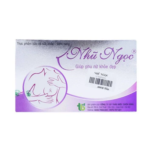 Nhũ Ngọc - Giúp giảm u nang buồng trứng, u xơ tử cung, u tuyến vú lành tính