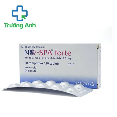 No-Spa forte 80mg - Thuốc chống co thắt cơ trơn hiệu quả của Hungary