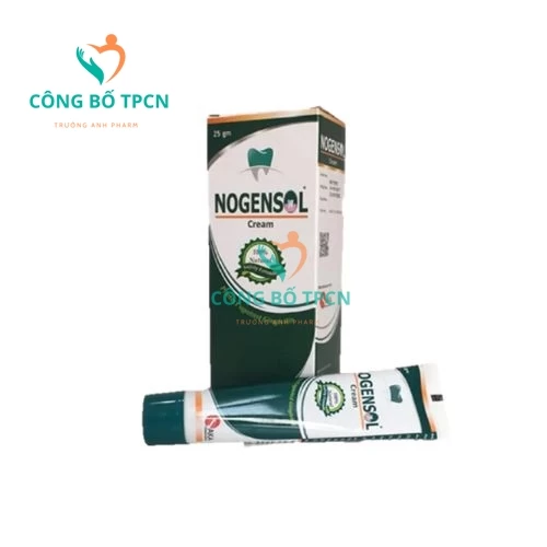 Nogensol Cream - Kem bôi nhiệt miệng, viêm lợi hiệu quả