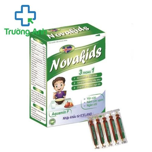 NovaKids - Tăng cường sức đề kháng, giúp trẻ ăn ngủ ngon