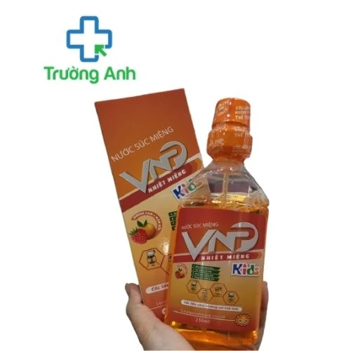 Nước súc miệng VNP nhiệt miệng Kids - Giúp sát khuẩn, trị nhiệt miệng