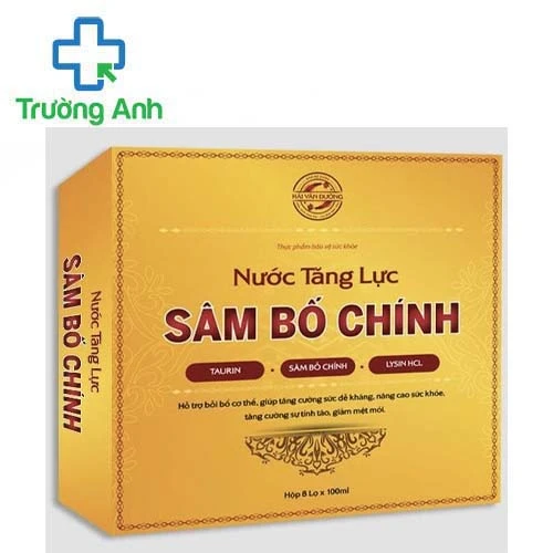 Nước Tăng Lực Sâm Bố Chính - Giúp tăng cường sức đề kháng