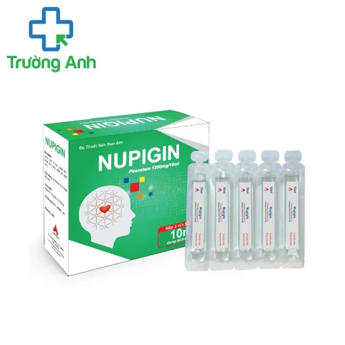 Nupigin 1200mg/10ml CPC1HN - Điều trị triệu chứng đau đầu, hoa mắt