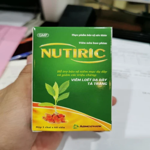 Nutiric - Hỗ trợ giảm các triệu chứng viêm loét dạ dày, tá tràng