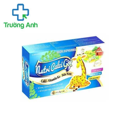 Nutri Calci Gol - Giúp bổ sung canxi, vitamin D3, MK7