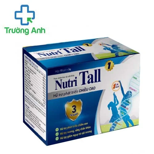 Nutri Tall 1 - Hỗ trợ bổ sung canxi và vitamin D3 cho cơ thể