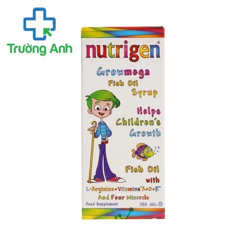 Nutrigen Growmega Fish Oil Syrup - Hỗ trợ bồi bổ sức khỏe
