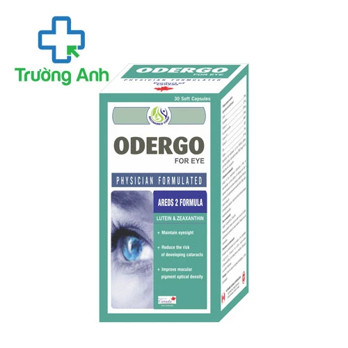 Odergo - Giúp tăng cường thị lực, giảm nguy cơ cận thị hiệu quả