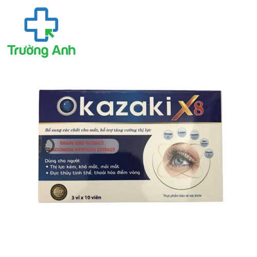 Okazaki X8 - Giúp giảm nguy cơ đục thủy tinh thể