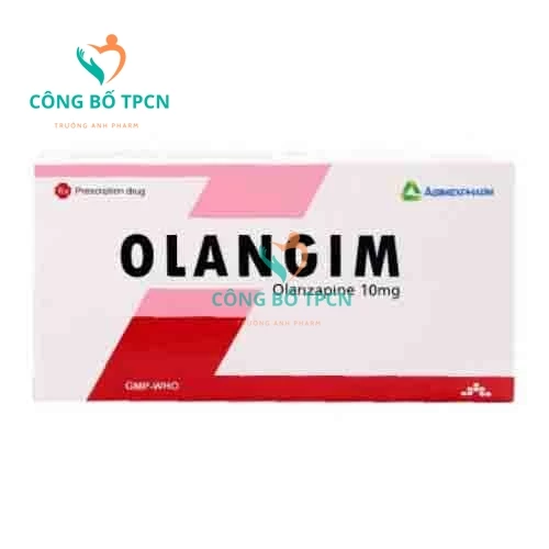 Olangim 10mg Agimexpharm - Thuốc điều trị tâm thần phân liệt