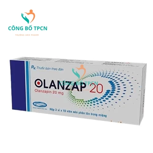 Olanzap 20 Savipharm - Thuốc điều trị tâm thần phân liệt