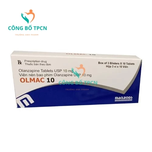 Olmac 10 - Thuốc điều trị bệnh tâm thần phân liệt hiệu quả