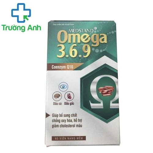Omega 3 6 9 Medstand - Giúp giảm nguy cơ xơ vữa động mạch