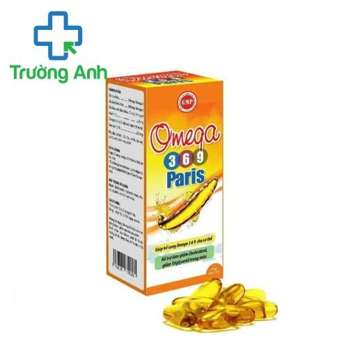 Omega 369 Paris - Giúp bổ xung dưỡng chất cho não bộ, chống oxy hóa