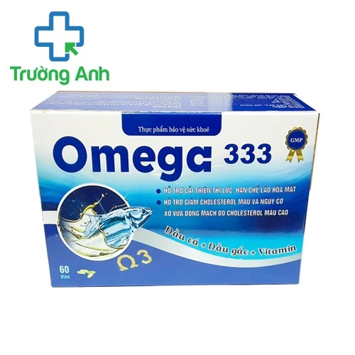 Omega 333 - Tăng khả năng hấp thu dưỡng chất, cải thiện thị lực
