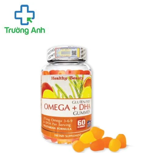 Omega + DHA Gummies - Bổ sung Omega, DHA giúp phát triển não bộ