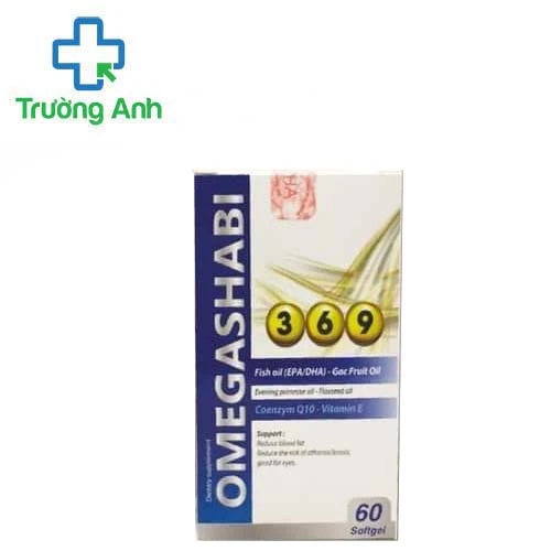 Omegashabi 369 - Giúp giảm nguy cơ xơ vữa động mạch