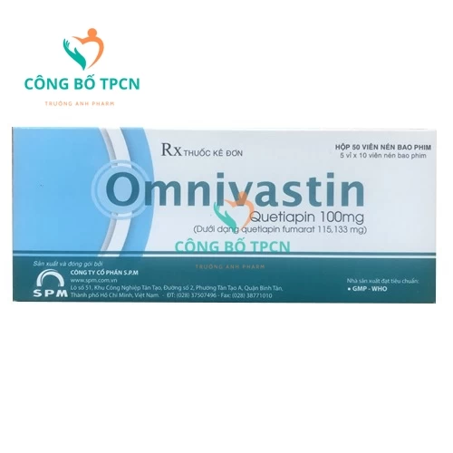 Omnivastin - Thuốc điều trị tâm thần phân liệt hiệu quả