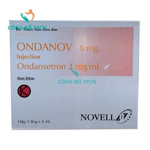 Ondanov 8mg injection - Thuốc phòng ngừa và điều trị buồn nôn hiệu quả